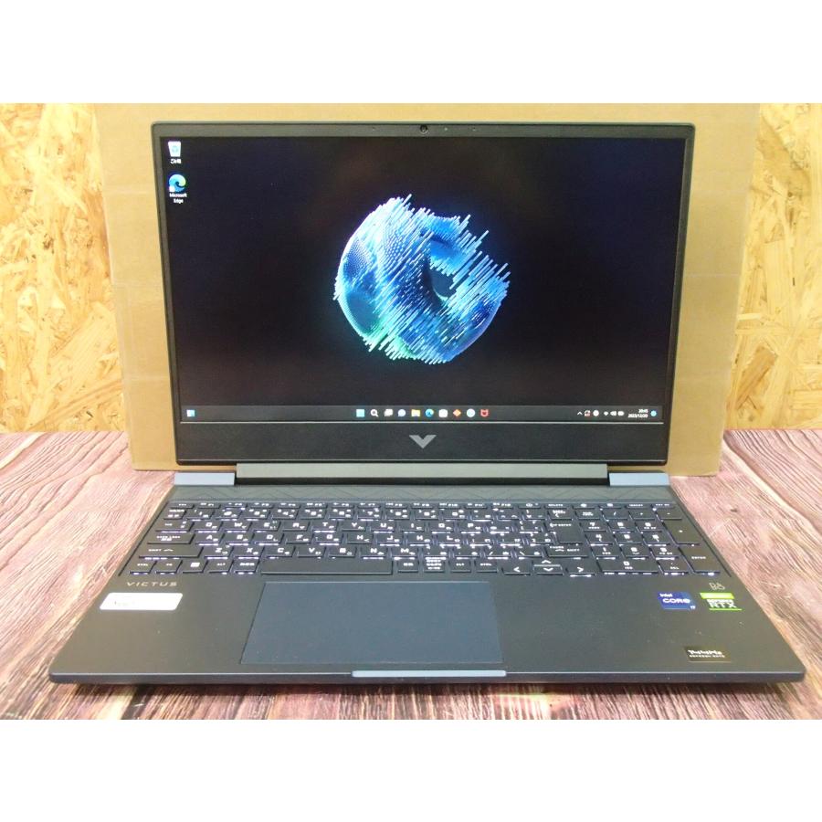 ゲーミングノートPC RTX 3050 Ti HP Victus 15-fa0001TX 展示美品 Core i7-12650H メモリ16GB SSD512GB 15.6型FHD 144Hz | VICTUS（日本HP） | 03