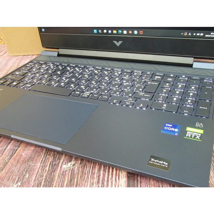 ゲーミングノートPC RTX 3050 Ti HP Victus 15-fa0001TX 展示美品 Core i7-12650H メモリ16GB SSD512GB 15.6型FHD 144Hz | VICTUS（日本HP） | 05