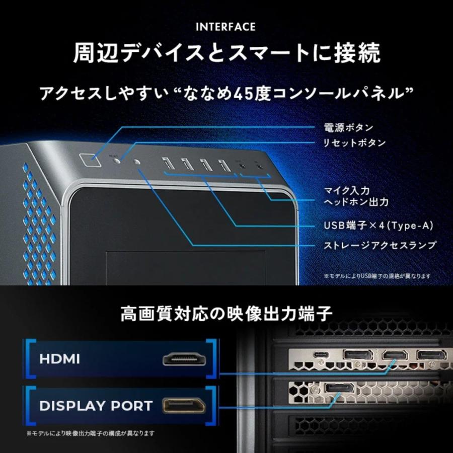GALLERIA（サードウェーブ） ゲーミングPC デスクトップ 整備済み