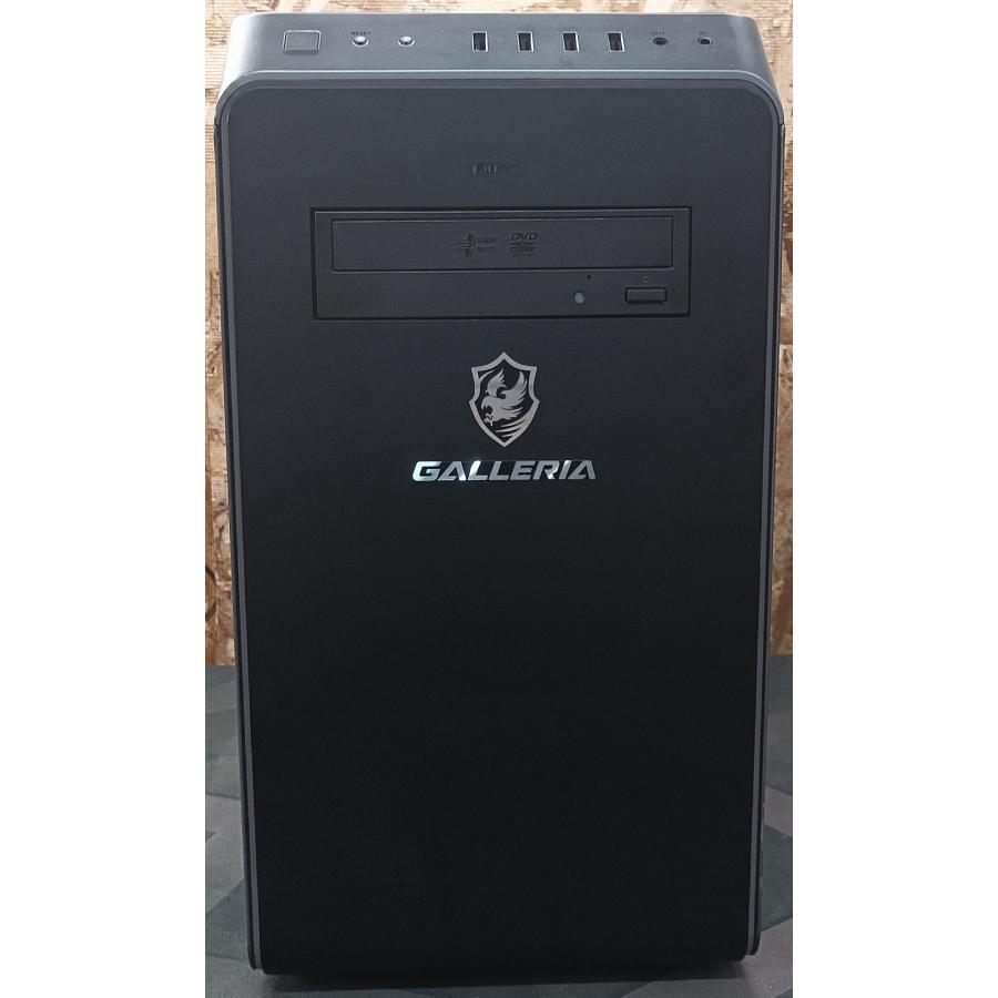 ​【高コスパ】GALLERIAゲーミングPC★GTX1660s★整備済 GALLERIA（サードウェーブ） ゲーミングPC デスクトップ 整備済み
