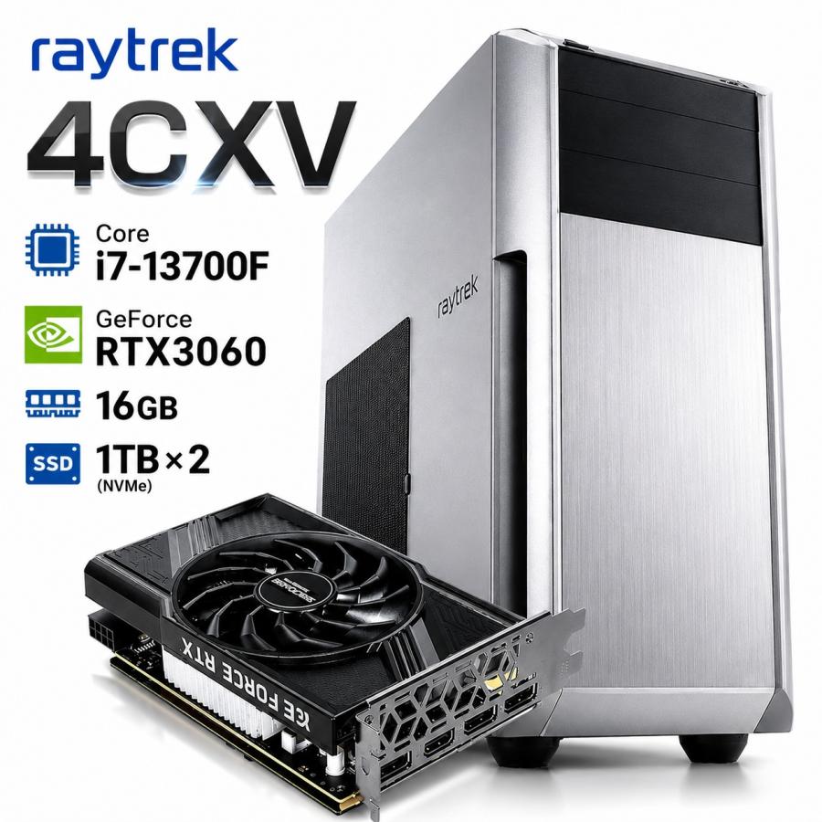 1点限り】ドスパラ raytrek 4CXV RTX3060 Core i7-13700F メモリ16GB