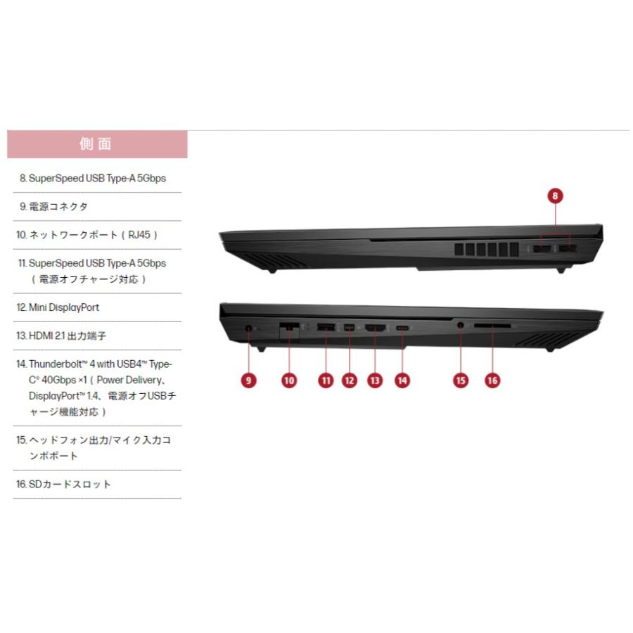 日本HP ゲーミングノートPC OMEN by HP 17-ck0036TX 展示美品 ゲームPC 