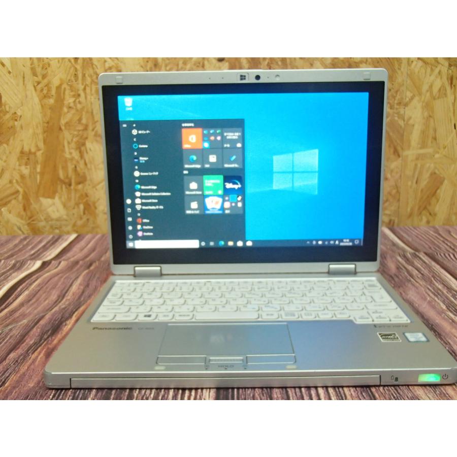 ノートパソコン レッツノート 2in1 Let's note CF-RZ5ADDVS タッチパネル 中古ノートPC Core m5-6Y57 メモリ 4GB SSD 256GB 10.1型WUXGA｜wafflestore｜03