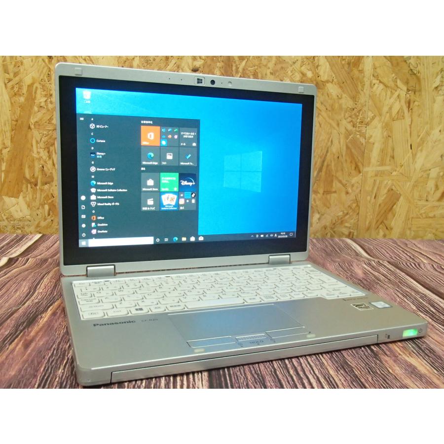 ノートパソコン レッツノート 2in1 Let's note CF-RZ5ADDVS タッチパネル 中古ノートPC Core m5-6Y57 メモリ 4GB SSD 256GB 10.1型WUXGA｜wafflestore｜04