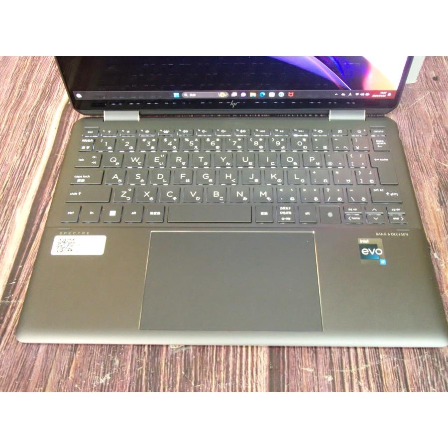 ノートパソコン タッチパネル OLED HP Spectre x360 14-ef0014TU 展示 