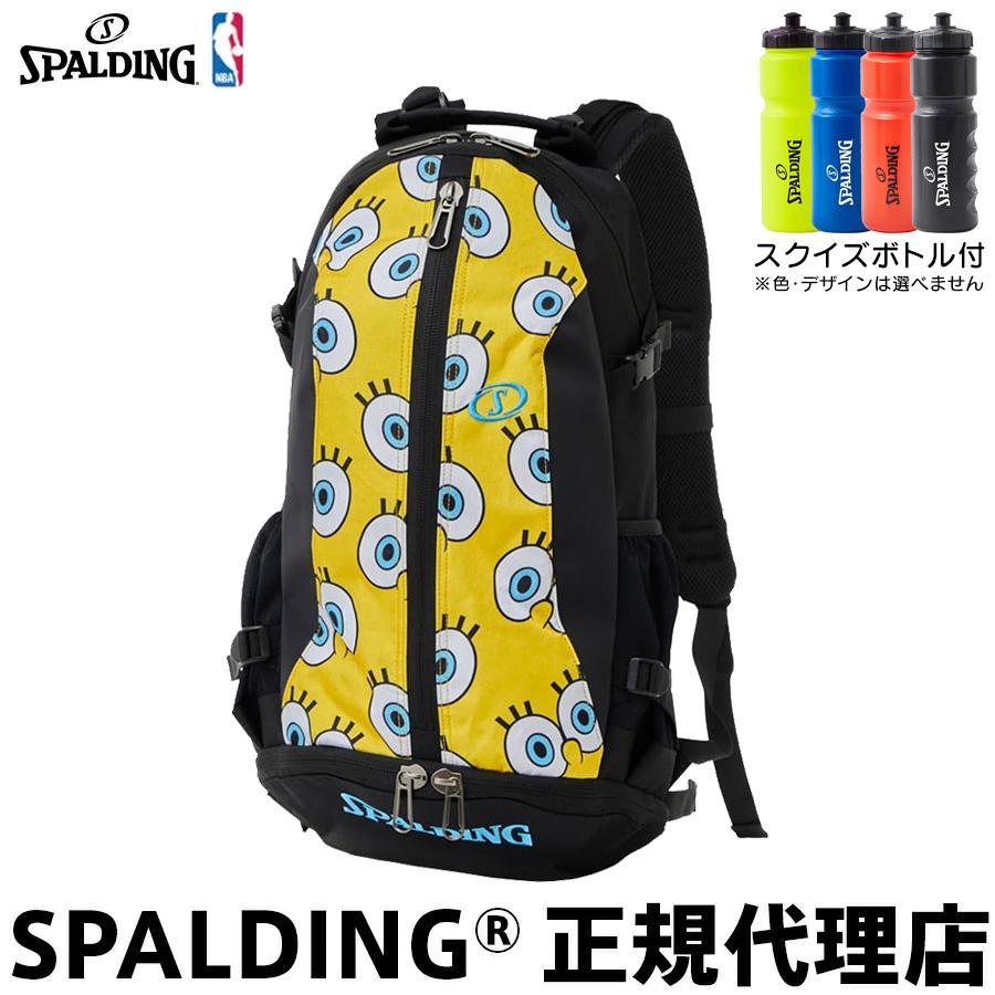 スクイズボトル付 SPALDING スポルディング ケイジャー スポンジ・ボブ
