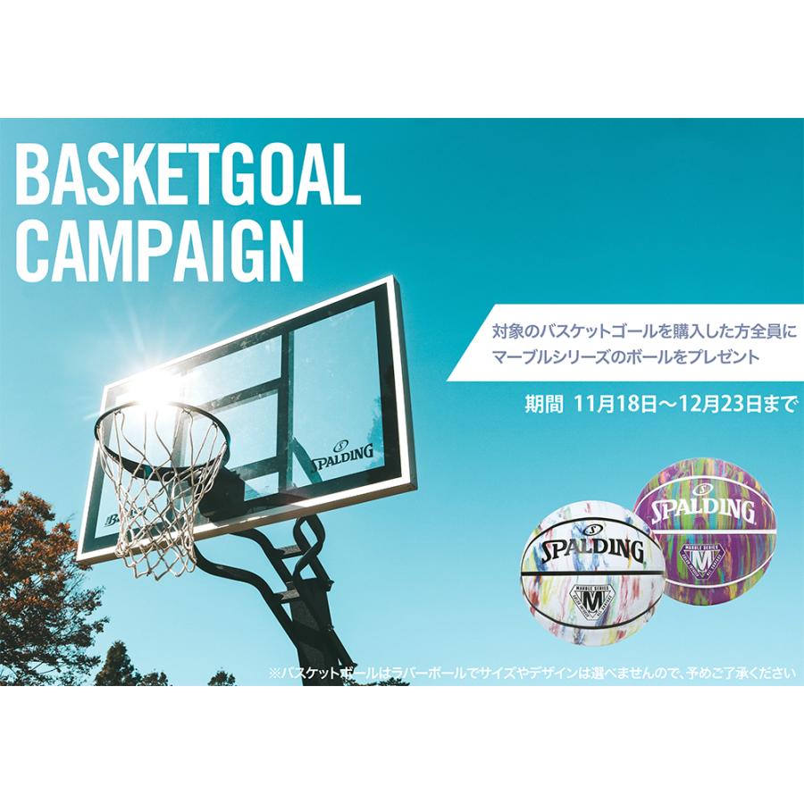 キャンペーン対象 バスケットゴール バックボード スポルディング バスケットボール 54インチ ゴールドTFポータブル 6A1746CN 自宅・家庭用  屋外用 練習用 :6A1746CN:ウォームフィーリング - 通販 - Yahoo!ショッピング