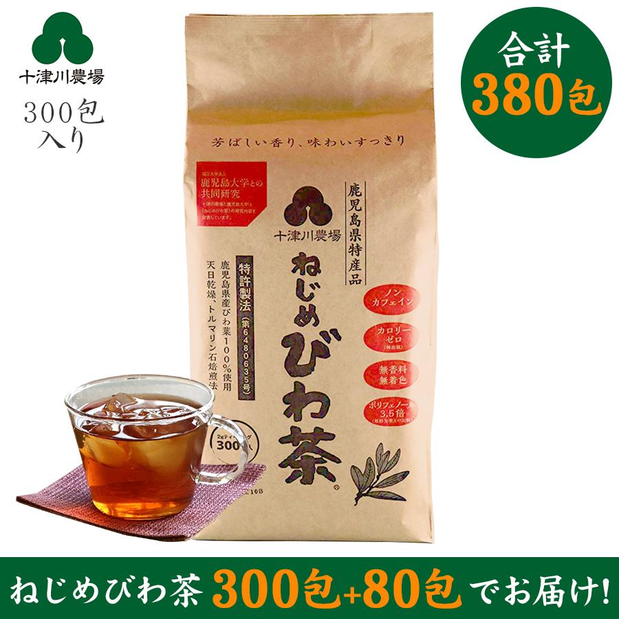 十津川農場 ねじめびわ茶 300包 (2gティーバッグ×300包入り) 賞味期限