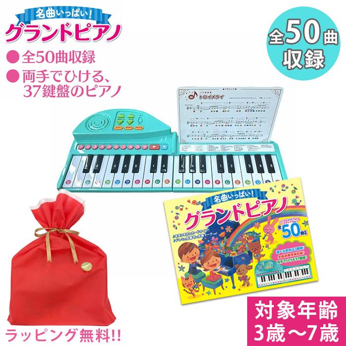 ラッピング無料 名曲いっぱい！グランドピアノ おもちゃ 知育玩具