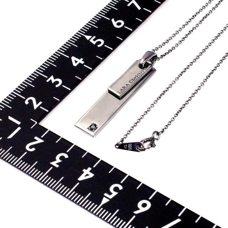 LARA Christie ネックレス イノセント [BLACK] p3882-b LARA Christie ネックレス メンズ ブランド シルバー シルバー