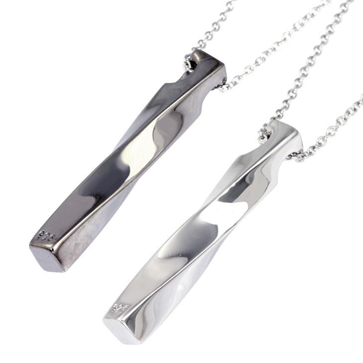 ララクリスティー ペアネックレス ペンダント シルバーアクセサリー シルバー ラブトルネード PAIR Label p3883-pの画像