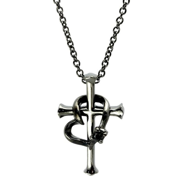 LARA Christie ネックレス ラヴァーズクロス [BLACK] p5805-b LARA Christie ララクリスティー ネックレス ペンダント