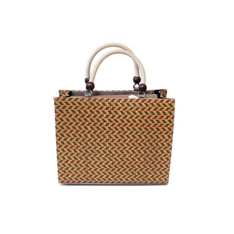 籐 ラタン　バック-No.001（籐ラタン細工/送料無料/お洒落用 普段着/単衣 夏） 籐 ラタン バック-No.001（籐ラタン細工/送料無料/お洒落用 普段着/単