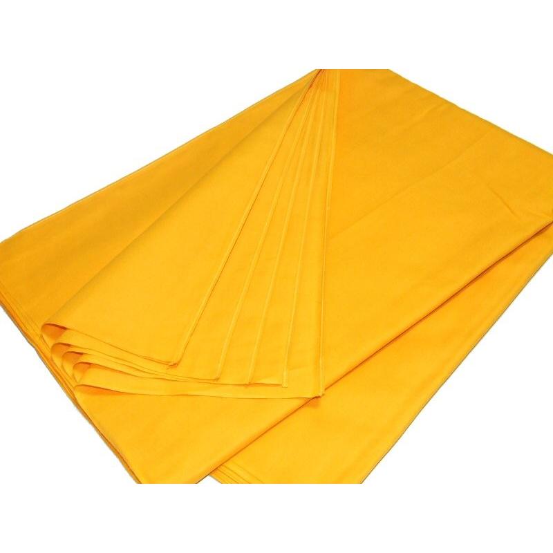 うこんの風呂敷（巾95センチ×95センチ/鬱金色/防虫/一枚単位販売