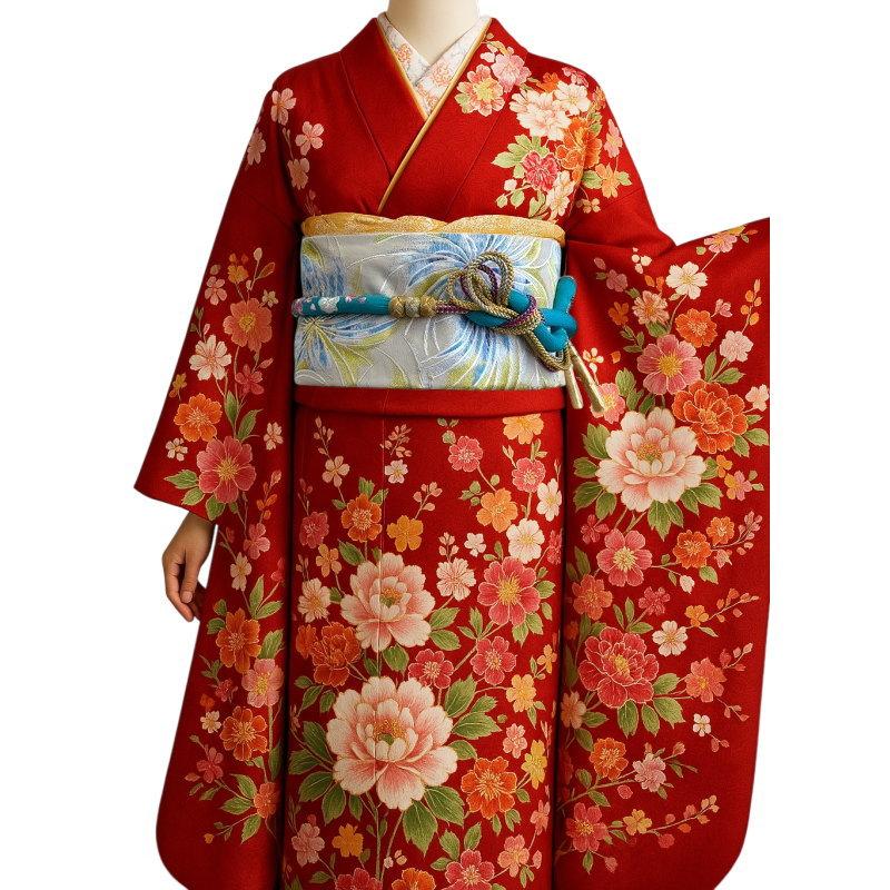 在庫処分SALE】 メール便送料無料 振袖用 帯締め 丸ぐけ 小田巻付き 全