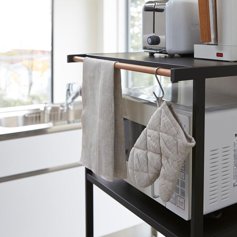 tower 山崎実業 Yamazaki ゴミ箱上ラック タワー キッチンラック