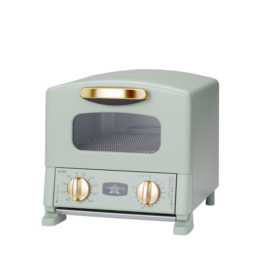 アラジン グラファイトトースター CAT-G8A グリーン キッチン家電 