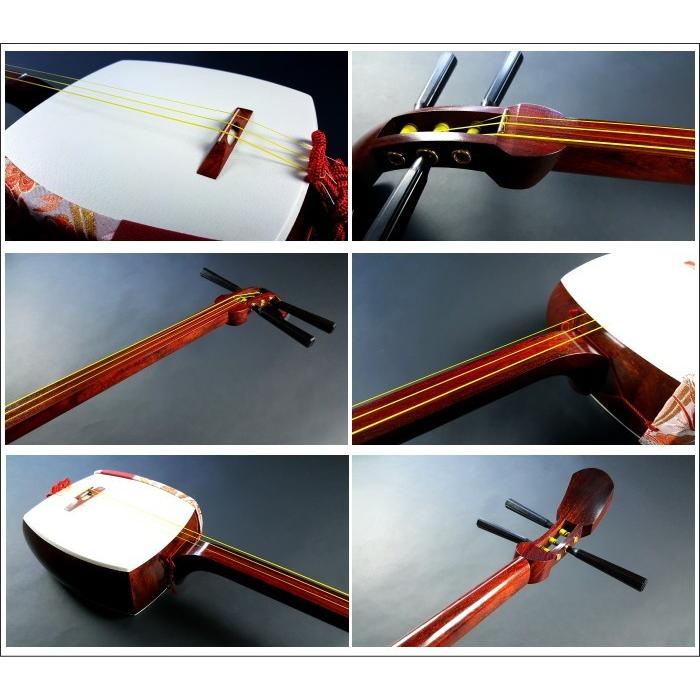 小唄三味線（特上・紅木）セット（B） : 和楽器市場 Yahoo!店 - 通販
