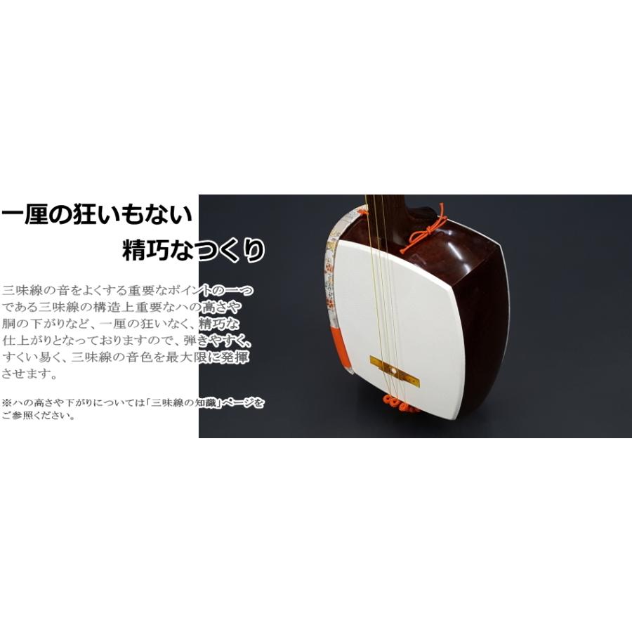 地唄三味線（特上・紫檀）セット（C）充実のフルセット！ : 和楽器市場