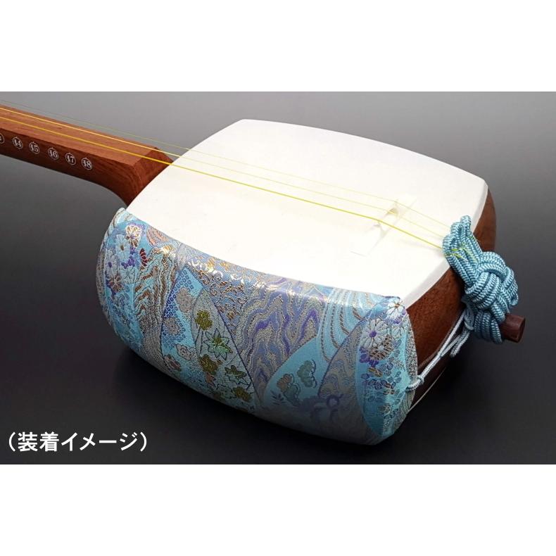 三味線用胴掛 カバー】（DN12）三味線胴掛け 細棹三味線 （長唄三味線