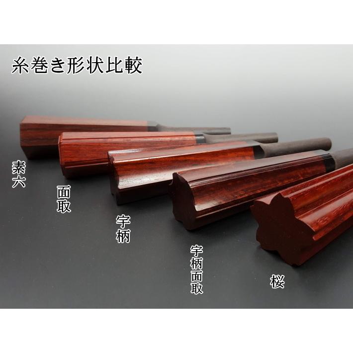 三味線専用)日本製 紅木本黒檀ジョイント糸巻き(桜)・8分5厘 三味線専用)日本製 紅木本黒檀ジョイント糸巻き(桜)・8分5厘
