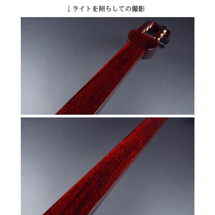 小唄三味線（紅木金細）本体のみ【上級モデル】（YSG-5704K） : 和楽器