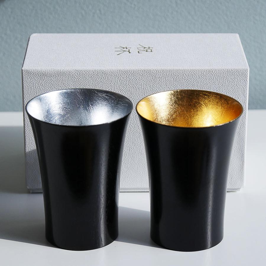 祝杯 漆黒 ペア カップ コップ セット 常温 お取り寄せ お土産 ギフト プレゼント 特産品 おすすめ