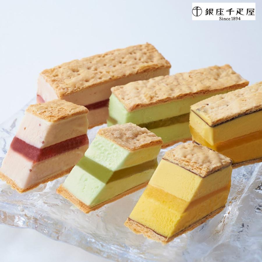 銀座千疋屋 銀座ミルフィーユアイス クリーム スイーツ 9個セット お取り寄せ お土産 ギフト プレゼント 特産品 名物商品 母の日 おすすめ わが街とくさんネット 通販 Paypayモール
