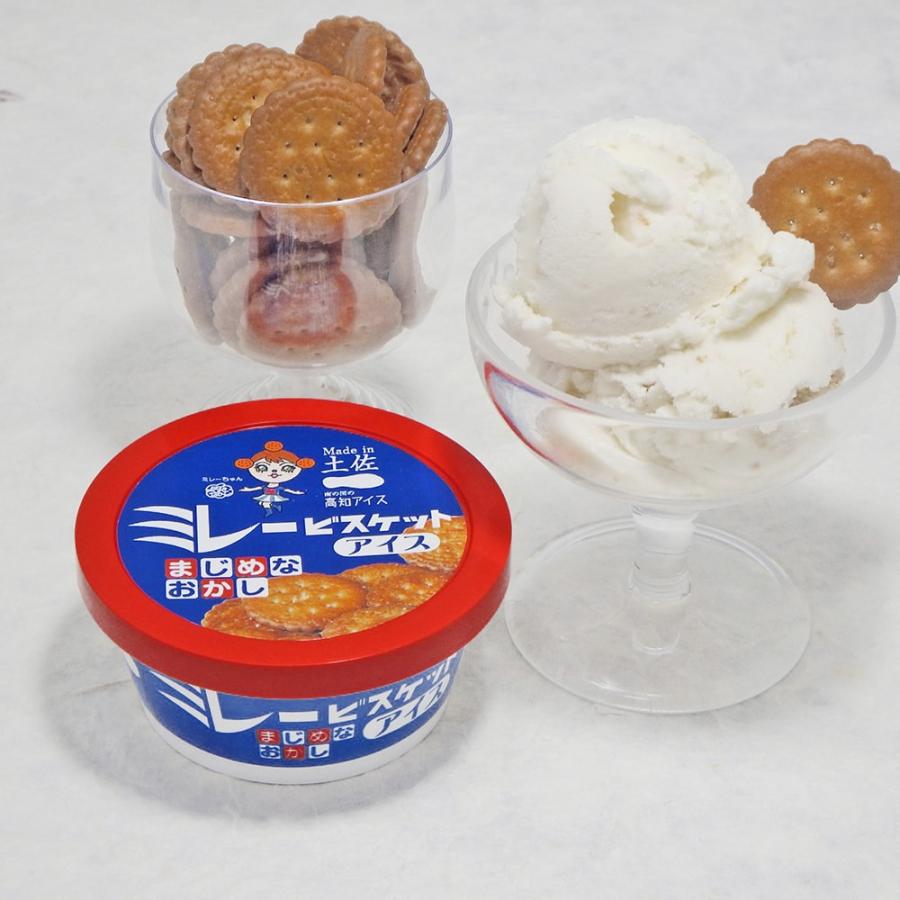 アイスクリーム アイス 高知 ミレービスケットアイス 8個セット