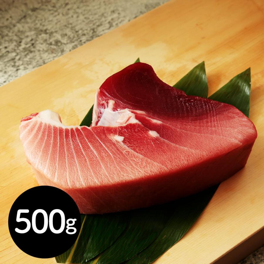 静岡焼津 天然南まぐろ ブロック(大トロ付)500g マグロ 大トロ : わが