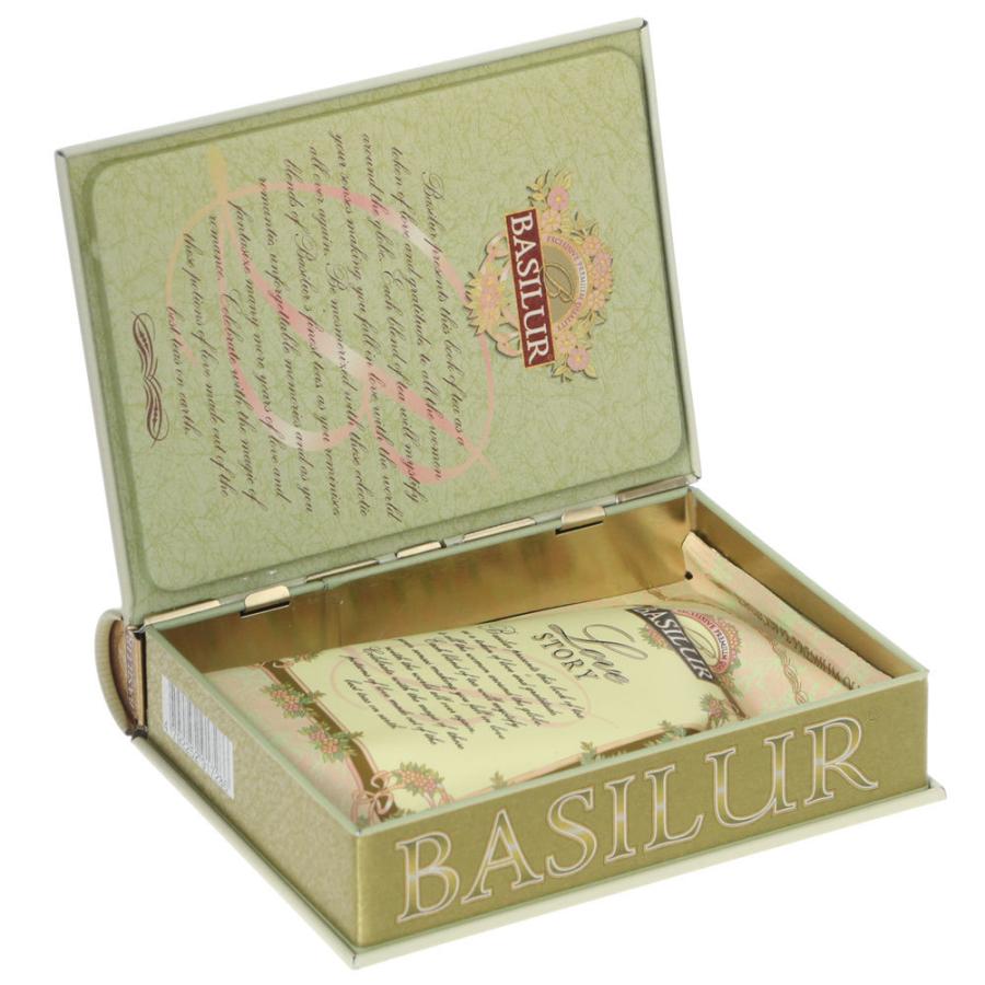 バシラーティー ミニブック缶 4缶セット 手提げ紙袋付き Basilur Tea