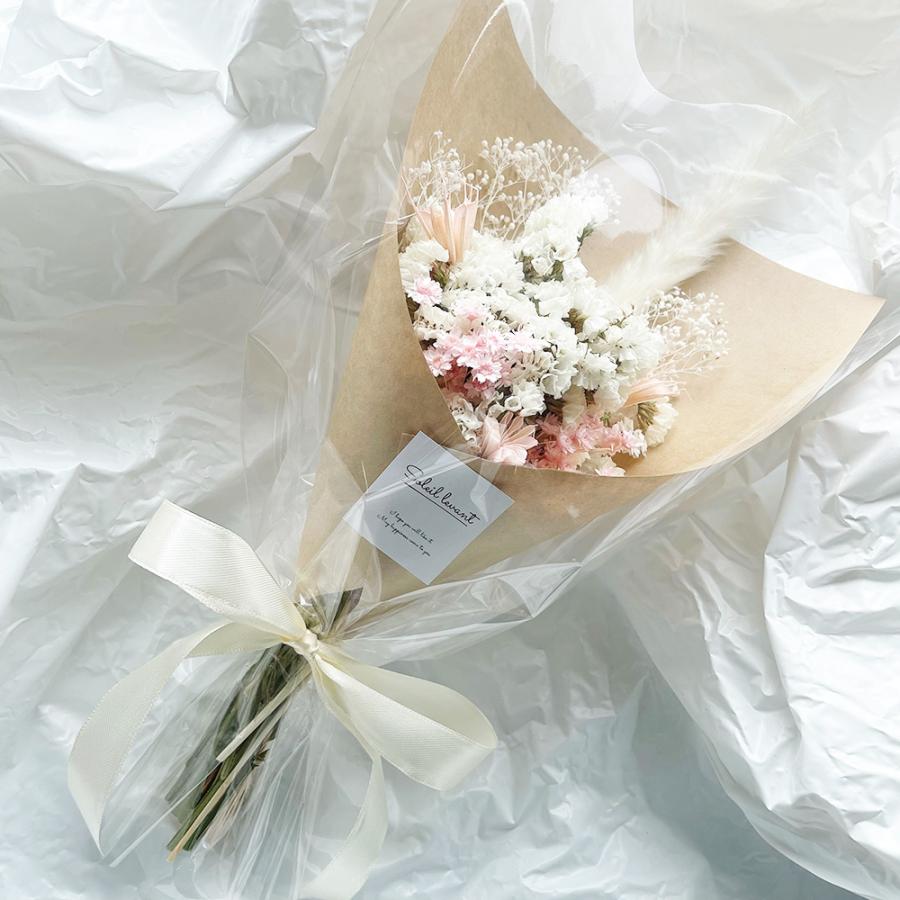 ドライフラワー 花束 ブーケ ギフト プレゼント ピンク ハンドメイド