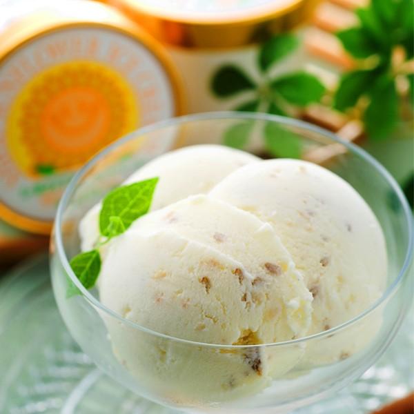 ひまわりアイスクリームセット 130ml&times;10個 兵庫県佐用町 南光ひまわり館 お取り寄せ お土産 ギフト プレゼント 特産品 お中元 おすすめ