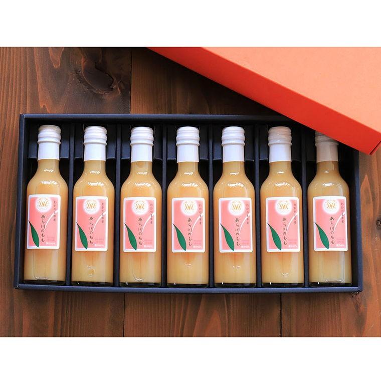 和歌山県産 あら川の桃 60 ドリンク 7本 ギフトセット フルーツジュース 果物 ピーチ お取り寄せ お土産 ギフト プレゼント 特産品 名物商品 わが街とくさんネット 通販 Paypayモール