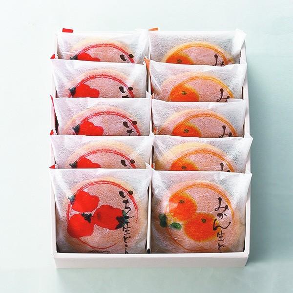 杉谷本舗 フルーツ生どらセット (いちご・みかん 各5個) 長崎 スイーツ 和菓子 どら焼き お取り寄せ お土産 ギフト プレゼント 特産品 名物商品|わが街とくさんネット|01