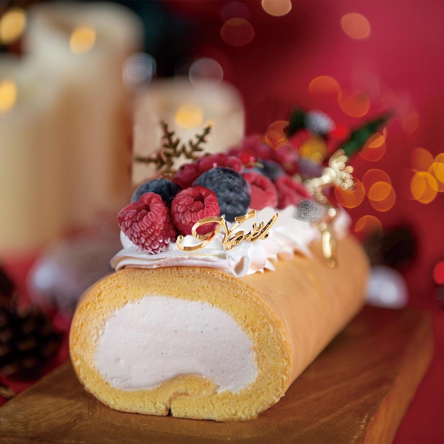 クリスマス22 パティスリーモンシェール ホワイトクリスマスロール 1481 055 ケーキ 洋菓子 スイーツ わが街とくさんネット 通販 Yahoo ショッピング