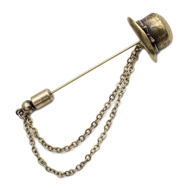 ラペルピン ブローチ ピンブローチ タックピン メンズ スーツ 帽子 ハット レディース ハットピン チェーン Lapel11 オリジナルアクセサリーamanogawa 通販 Yahoo ショッピング