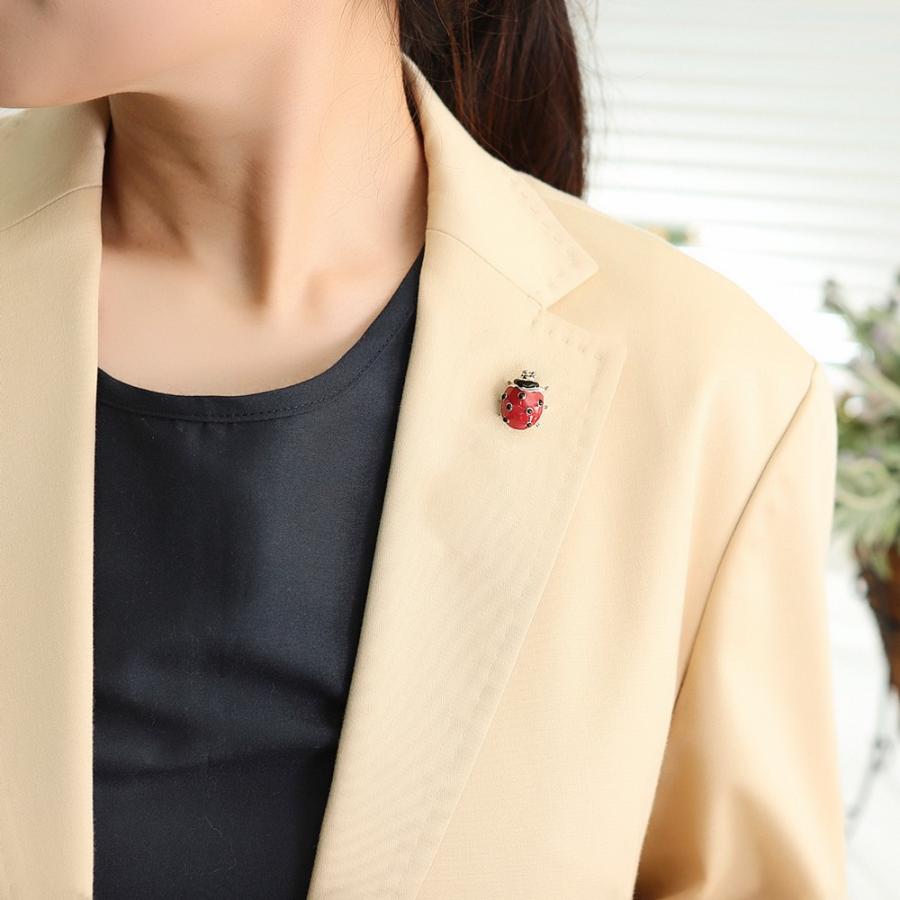 ピンブローチ ブローチ ラペルピン ハットピン ピンズ スーツ メンズ レディース おしゃれ てんとう虫 天道虫 Pin49 オリジナルアクセサリーamanogawa 通販 Yahoo ショッピング