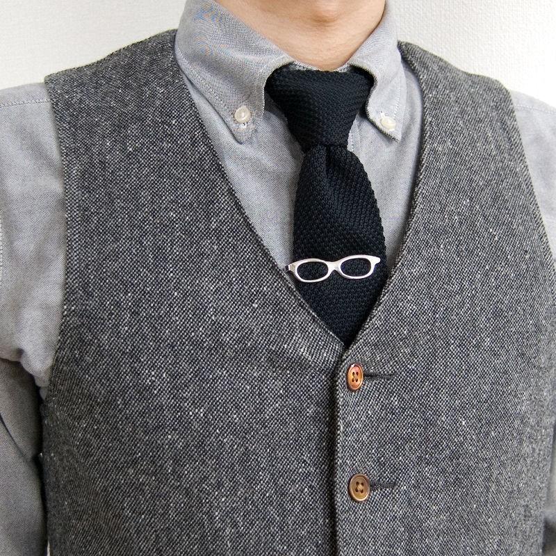 ネクタイピン メガネ おしゃれ ブランド メガネタイピン タイピン タイバー マネークリップ クリップ Tiepin13 オリジナルアクセサリーamanogawa 通販 Yahoo ショッピング