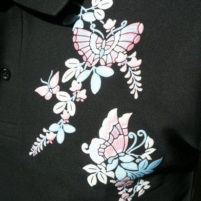 蝶々 和柄 ポロシャツ 半袖 長袖 子ども用 百花繚乱 花柄 藤 大きいサイズ Ll 3l 4l 5l P0 31 和柄 作務衣 大きいサイズらさら 通販 Yahoo ショッピング