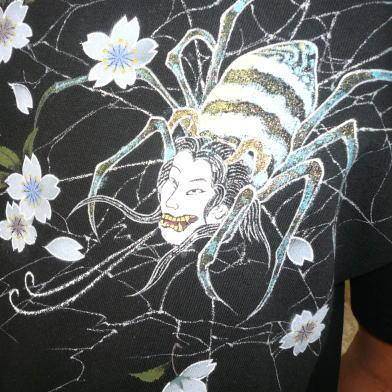 女郎蜘蛛 半袖 長袖 五分丈 七分丈 和柄 Tシャツ 友禅手描き クモ スパイダー 妖怪 大きいサイズ メンズ Ll 3l 4l 5l 6l 7l Ts0 19 和柄 作務衣 大きいサイズらさら 通販 Yahoo ショッピング