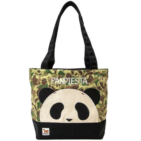 本州送料無料 パンディエスタ Pandiesta 5514 刺繍パンダポケット切替トートバッグ 和柄バッグ パンダ 和柄雑貨 熊猫 和柄メンズ 5514 和柄神 通販 Yahoo ショッピング