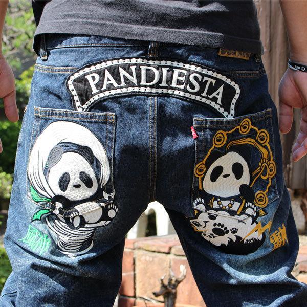 パンディエスタ PANDIESTA 和柄ジーンズ 和柄ジーパン【561865 パンディエスタ PANDIESTA 和柄ジーンズ 和柄ジーパン【561865