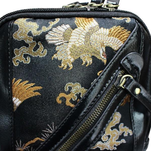 RP69】【和柄ショルダーバッグ】和柄 ボディバッグ 和柄金襴ショルダー
