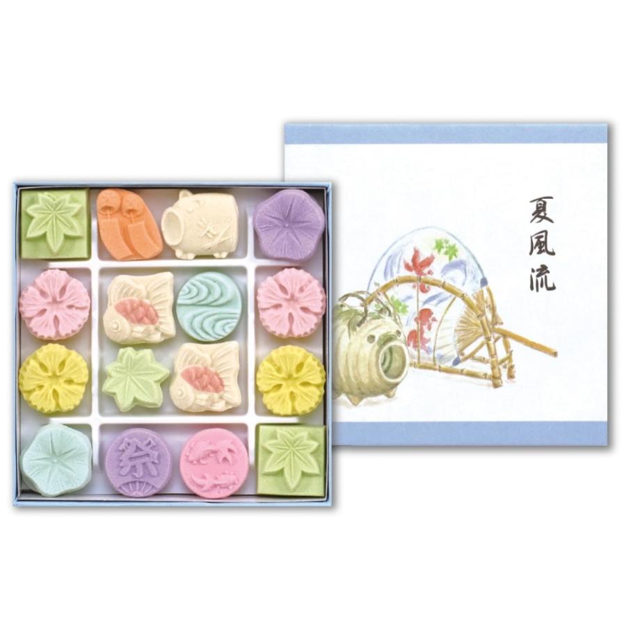 夏限定の干菓子 和三盆糖 夏風流 和菓子 東京お土産 手土産 和プチギフト ギフト プレゼント 贈り物 Natu Furyuu 和菓子 六本木 麻布 青野総本舗 通販 Yahoo ショッピング