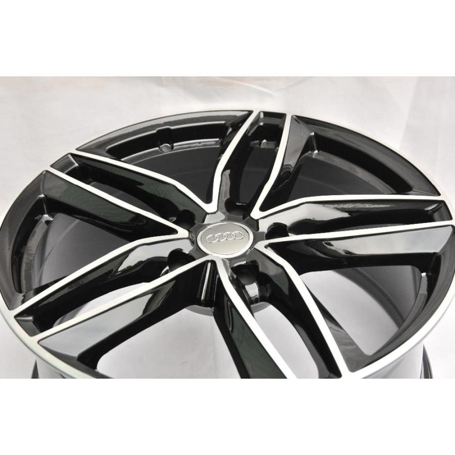 Audi 18"アルミホイール４本 センターキャップ付 RSスタイル A3 A4 A6 A8 211の画像