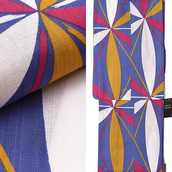 ワゴンセール 吸汗速乾 数量限定！ Ｍ/Ｌ 単衣 夏物 ナカノ ヒロミチ/hiromiti nakano 仕立て上り 洗える着物 小紋 hppk489 nppk(4-5) 吸汗速乾 着物（レディースファッション）の通販