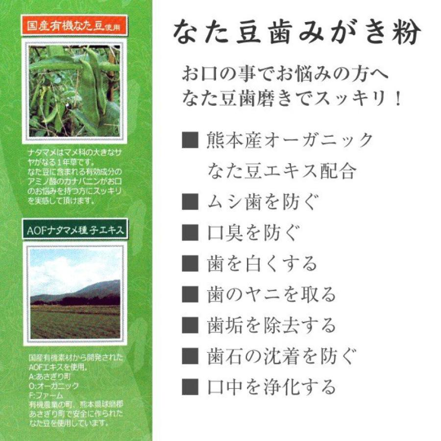 歯磨き粉 なた豆 日本産 150g 10個セット｜wagonsale-kanahashi｜02