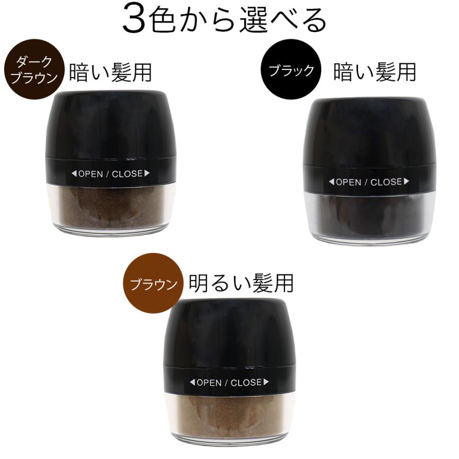 白髪隠し 白髪かくし パウダー シャンデルぽんぽんヘアパウダーP 選べる3種類のカラー 爆買 | ブランド登録なし | 07