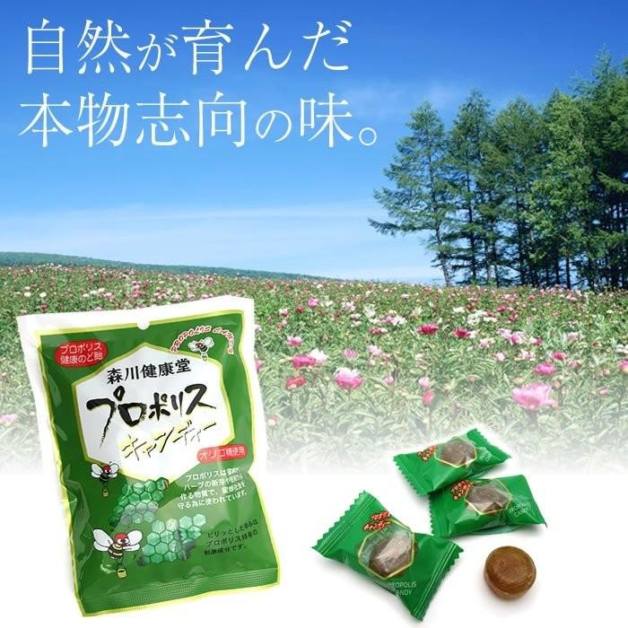 【１２０個セット】【２ケース分】森川健康堂 プロポリスキャンディー 100g ×１２０個セット　２ケース分 ※軽減税率対象品 森川健康堂 プロポリスキャンディー 100g 2個セット プロポリスエキス